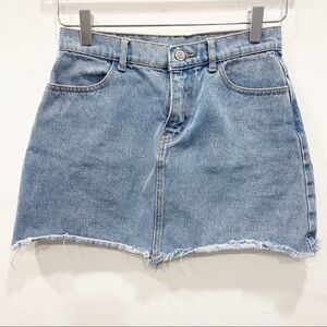 Brandy Melville John Galt Denim Mini Skirt